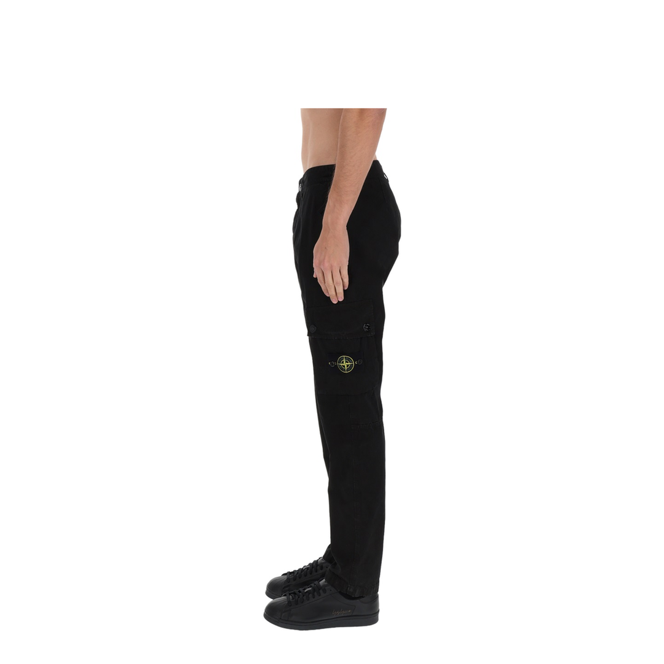 MAYFEYR - Stone Island - Cargo Pants With Logo Patch - 3100053S00WAV0129