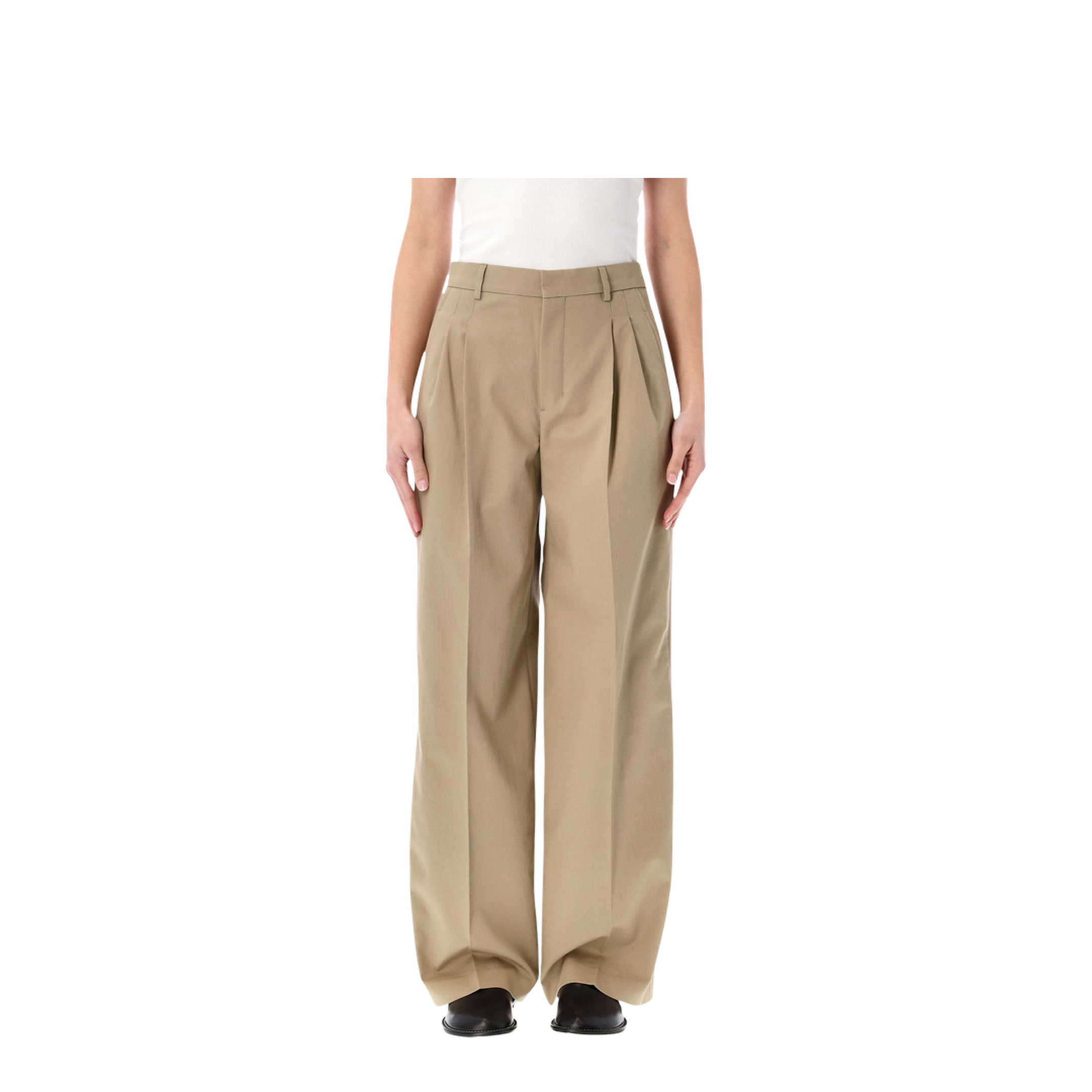 MAYFEYR - Ami Paris - Trousers Beige - FTR860CO0214A036