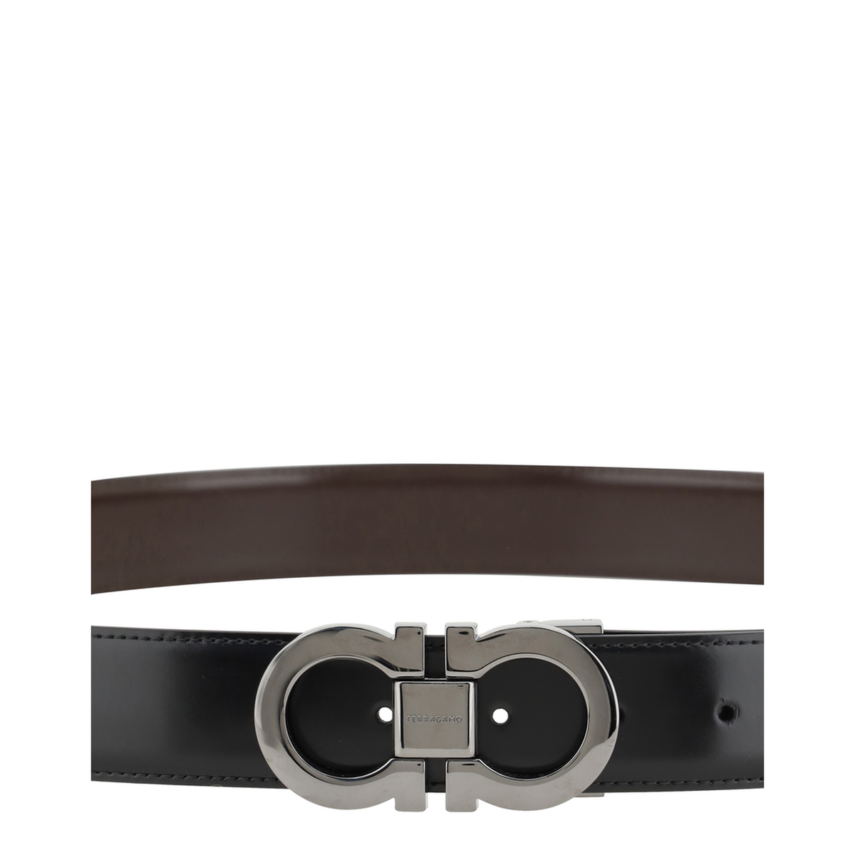MAYFEYR - Ferragamo - Gancini Reversible Belt - 644557001