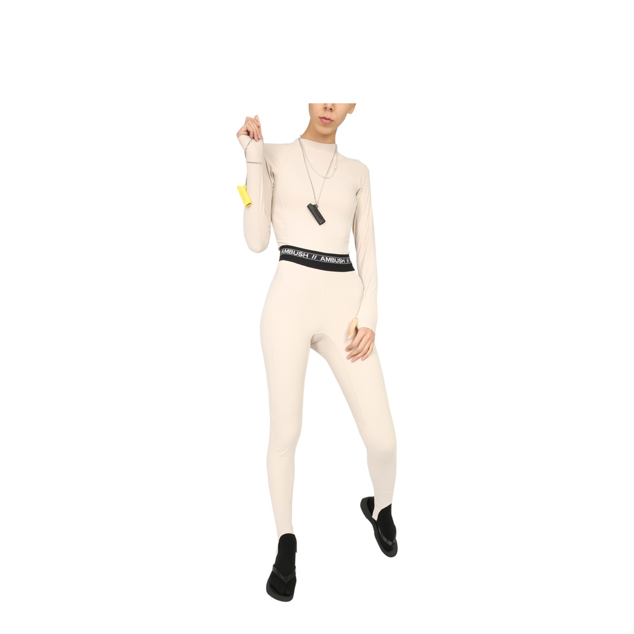 MAYFEYR - AMBUSH - Long Sleeve T Shirt - BMAD001F20FAB0016100