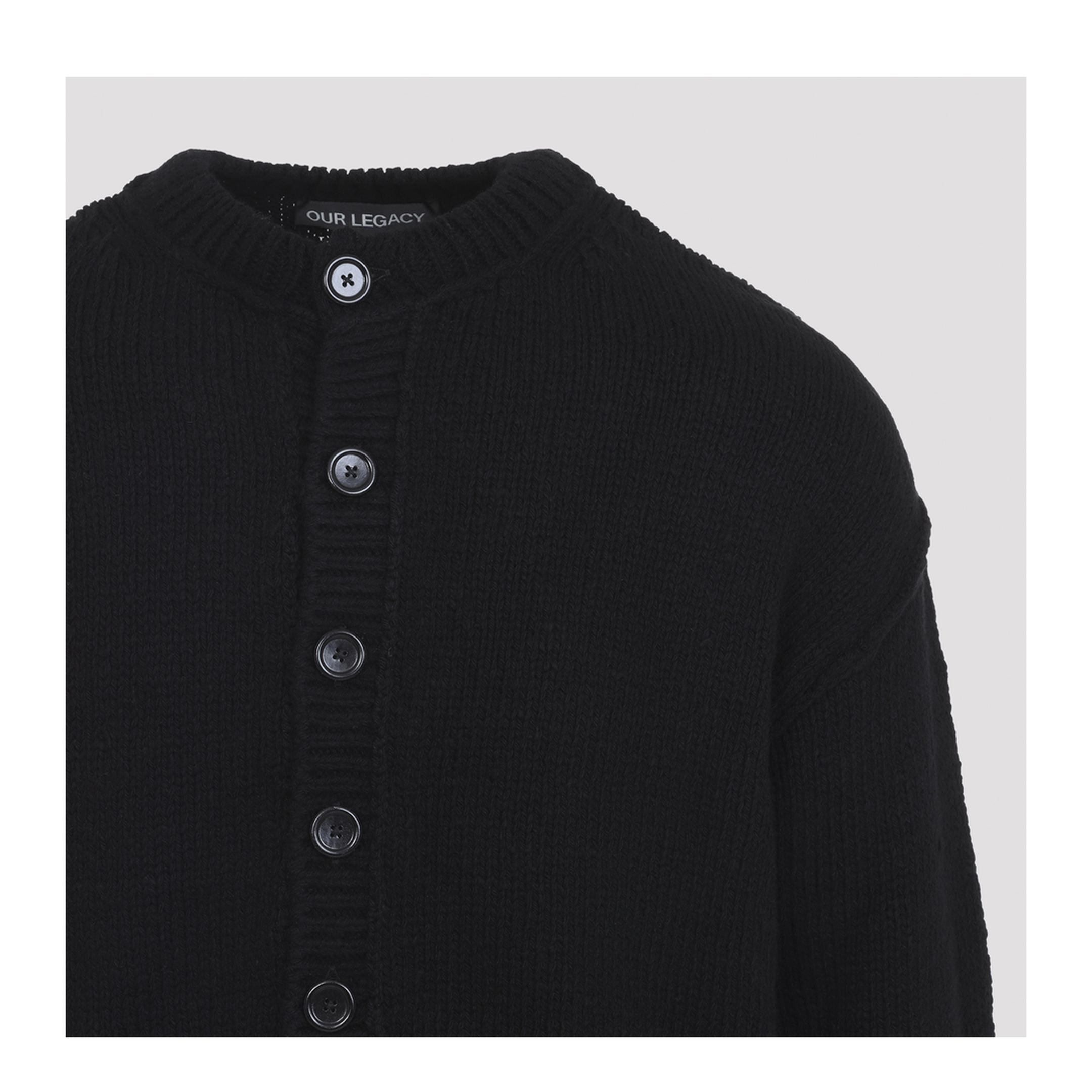 MAYFEYR - Our Legacy - Pitch Cardigan - M4263PSBLACK