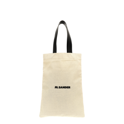 Flat Shopper Large Canvas Shopping Bag