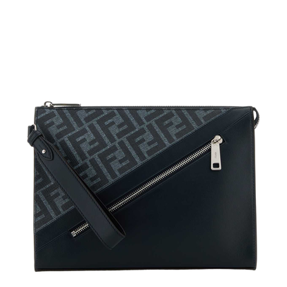 Denim Clutch Bag