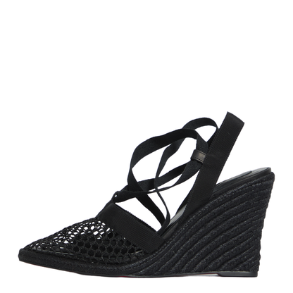 MAYFEYR - Christian Louboutin - Toleda Espadrille Sandals - 1260566B439BLACK