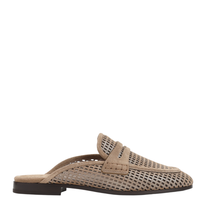 MAYFEYR - Brunello Cucinelli - Suede Leather Mules - MZDVC3211