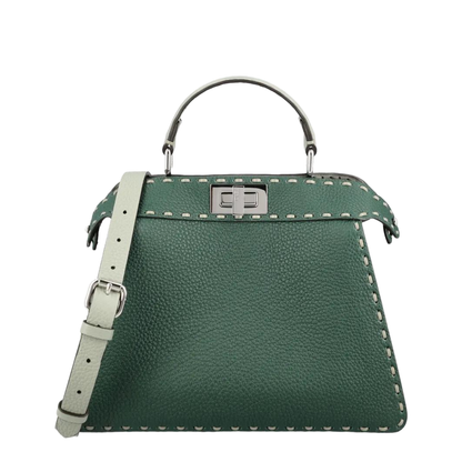 Small Peekaboo Iseeu Tote Bag In Green