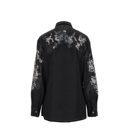 Satin Lace Shirt