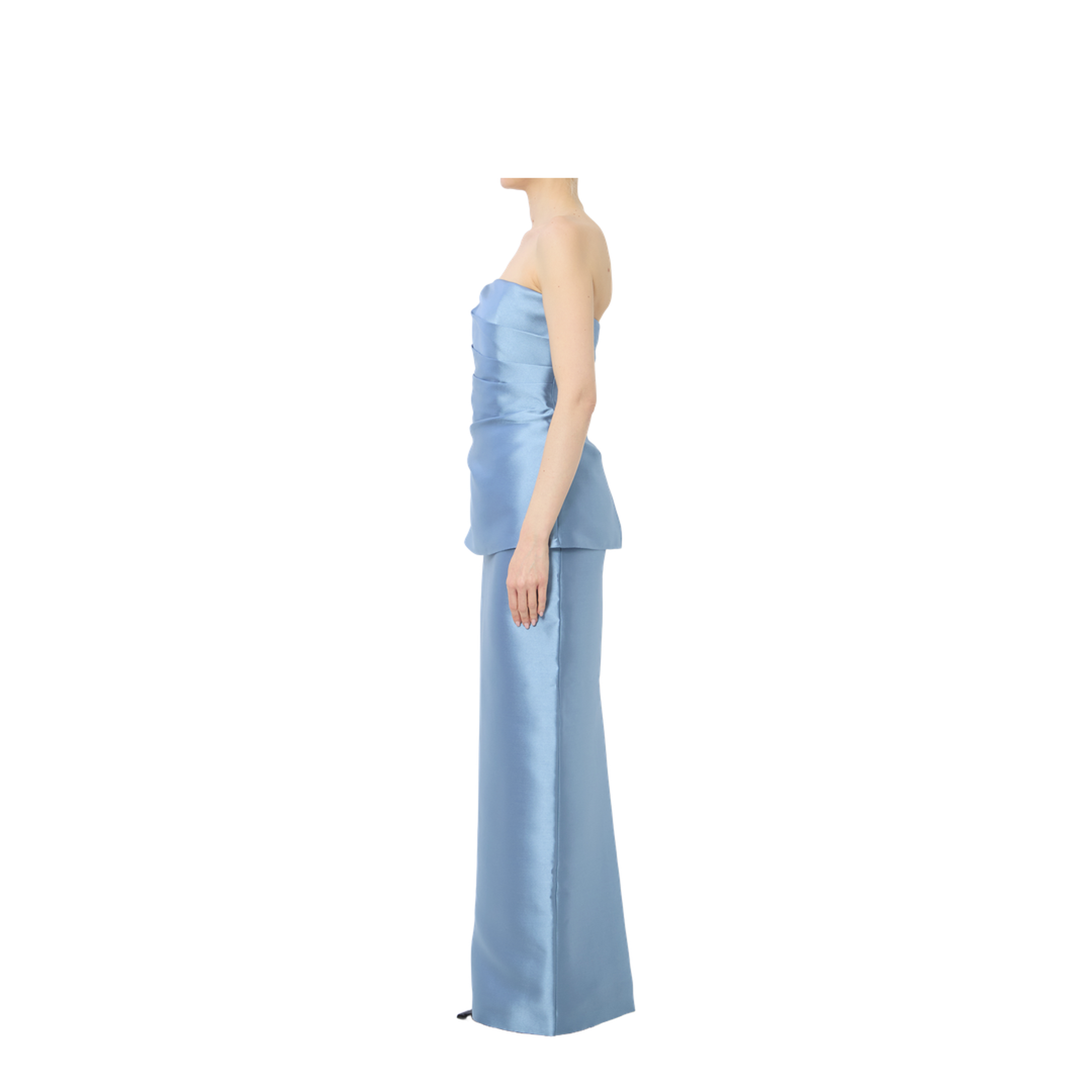 MAYFEYR - Solace London - Lucille Maxi Dress - OS47034BLUE