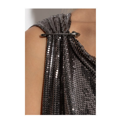 Sleeveless Sequin Dress