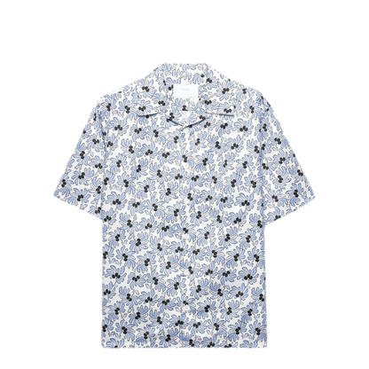 MAYFEYR - Prada - Freesia-Print Cotton Blend Bowling Shirt - UCS414SUMO19GUF0EL0