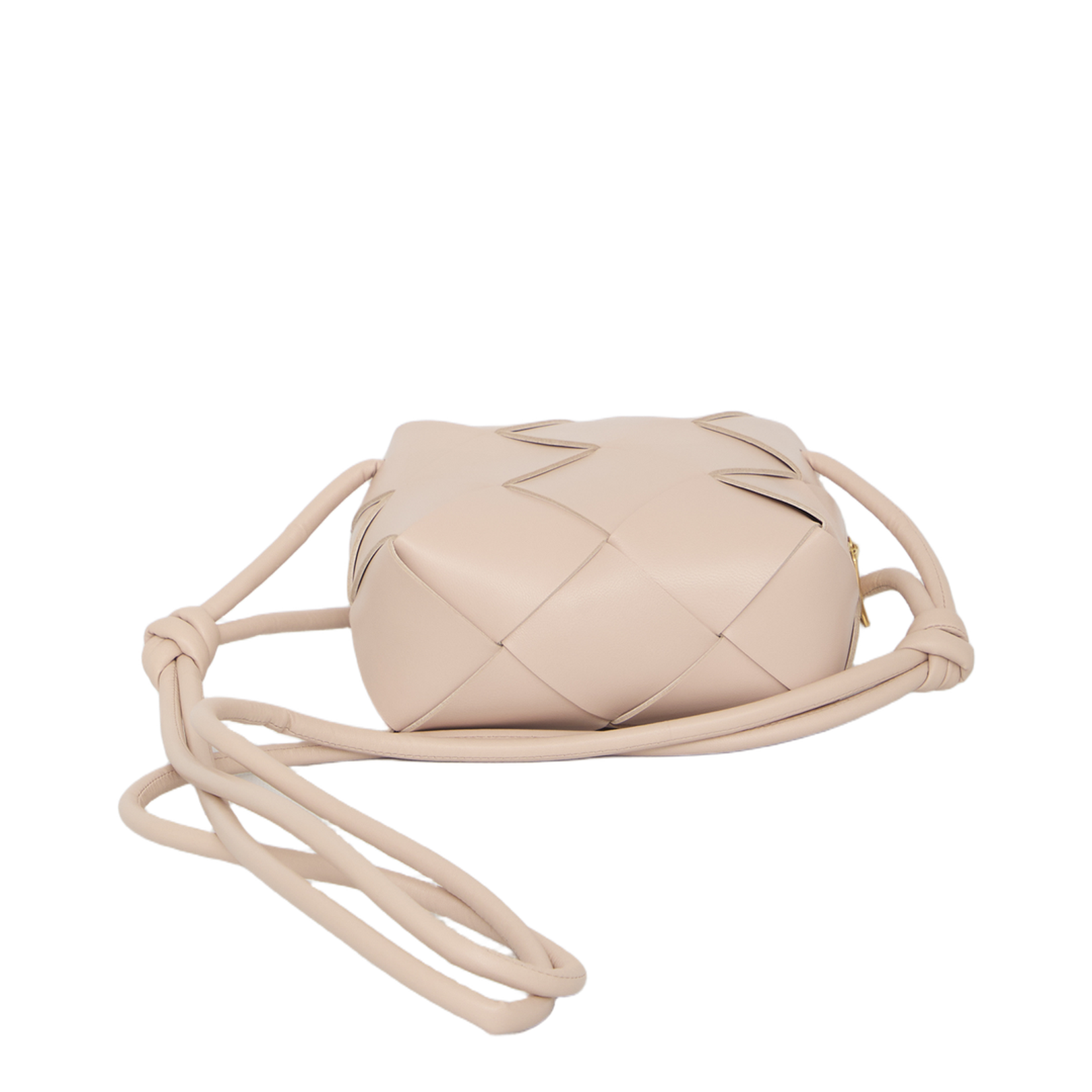 Cassette Mini Leather Shoulder Bags - Pink