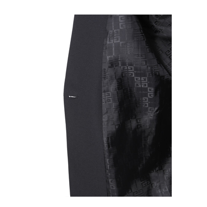 Wool Blazer with Strass