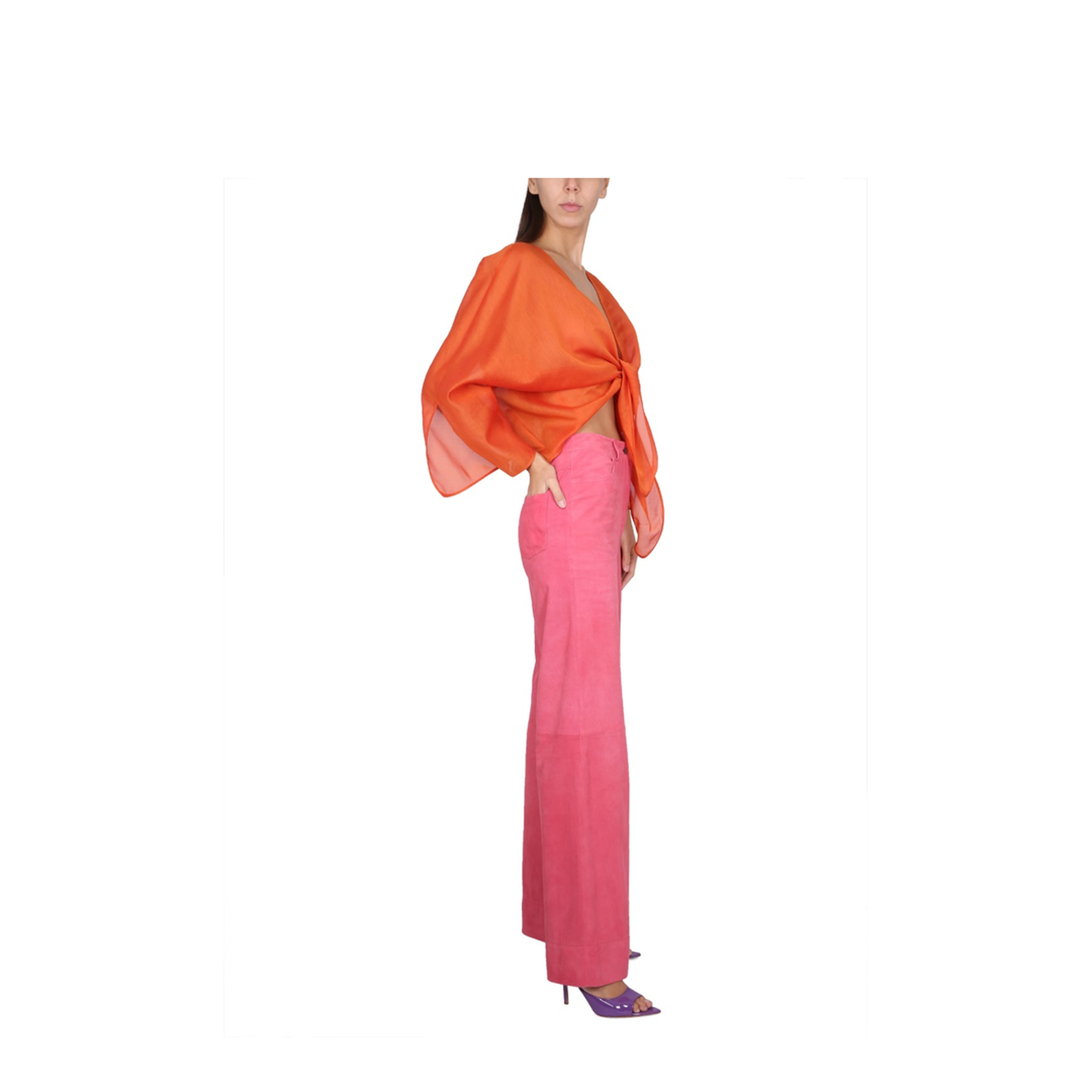 MAYFEYR - ALBERTA FERRETTI - Wide Pants - 370701760211