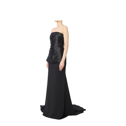 MAYFEYR - Solace London - Alia Maxi Dress - OS47031BLACK