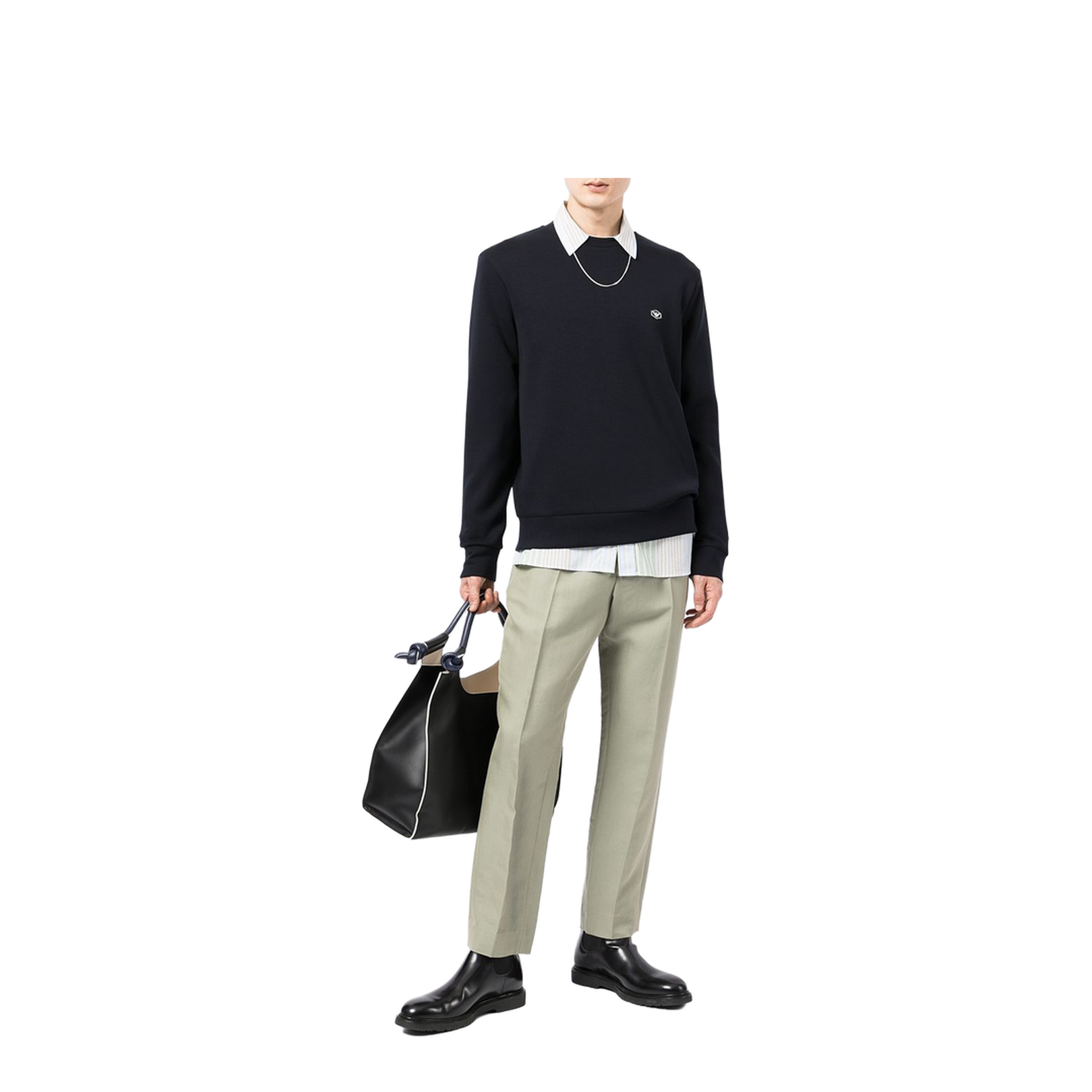 Cotton Crewneck Sweatshirt