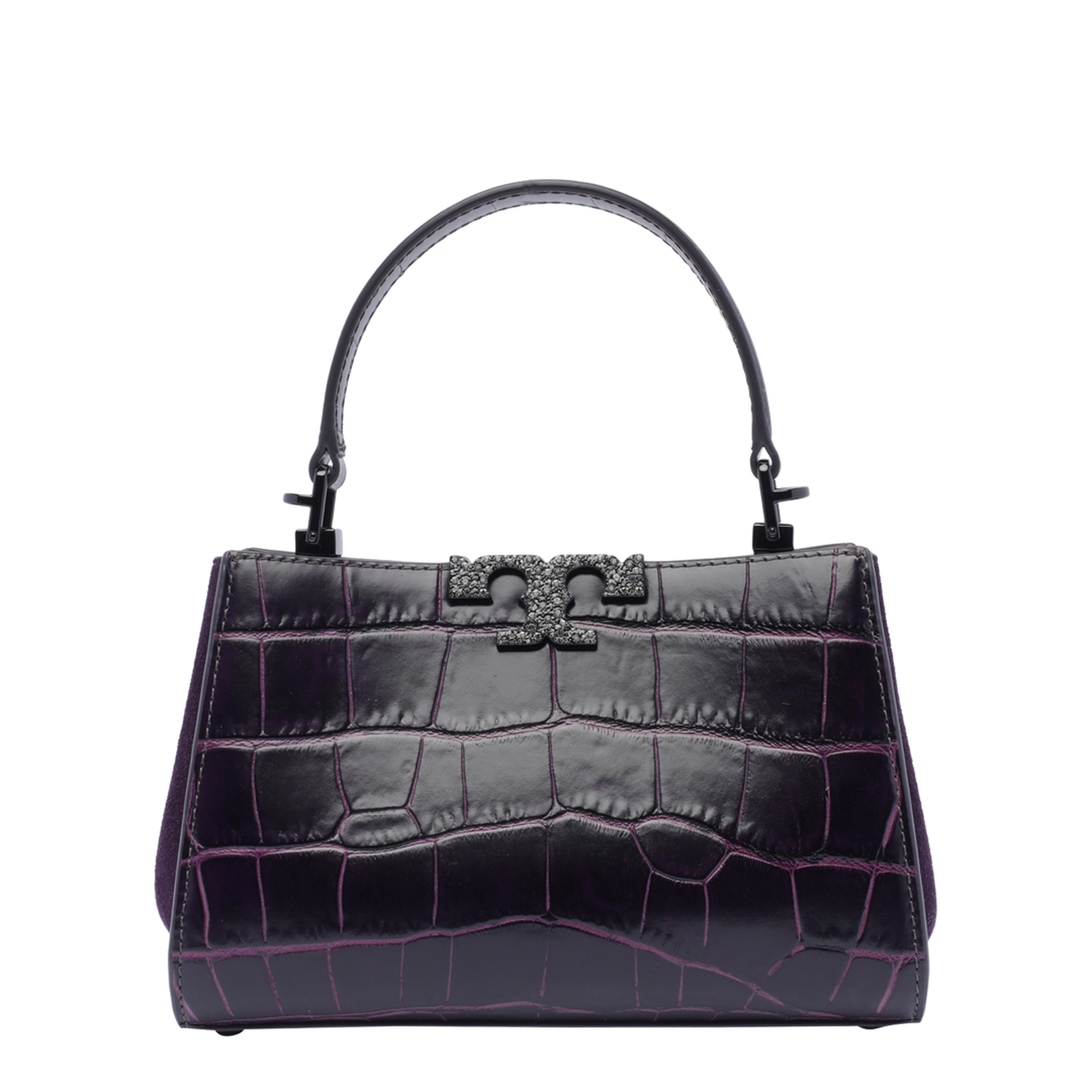 Eleanor Croc Embossed Mini Satchel