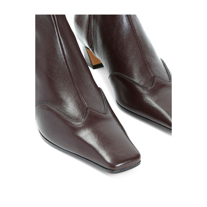 Nevada Ankle Stretch Leather Boot
