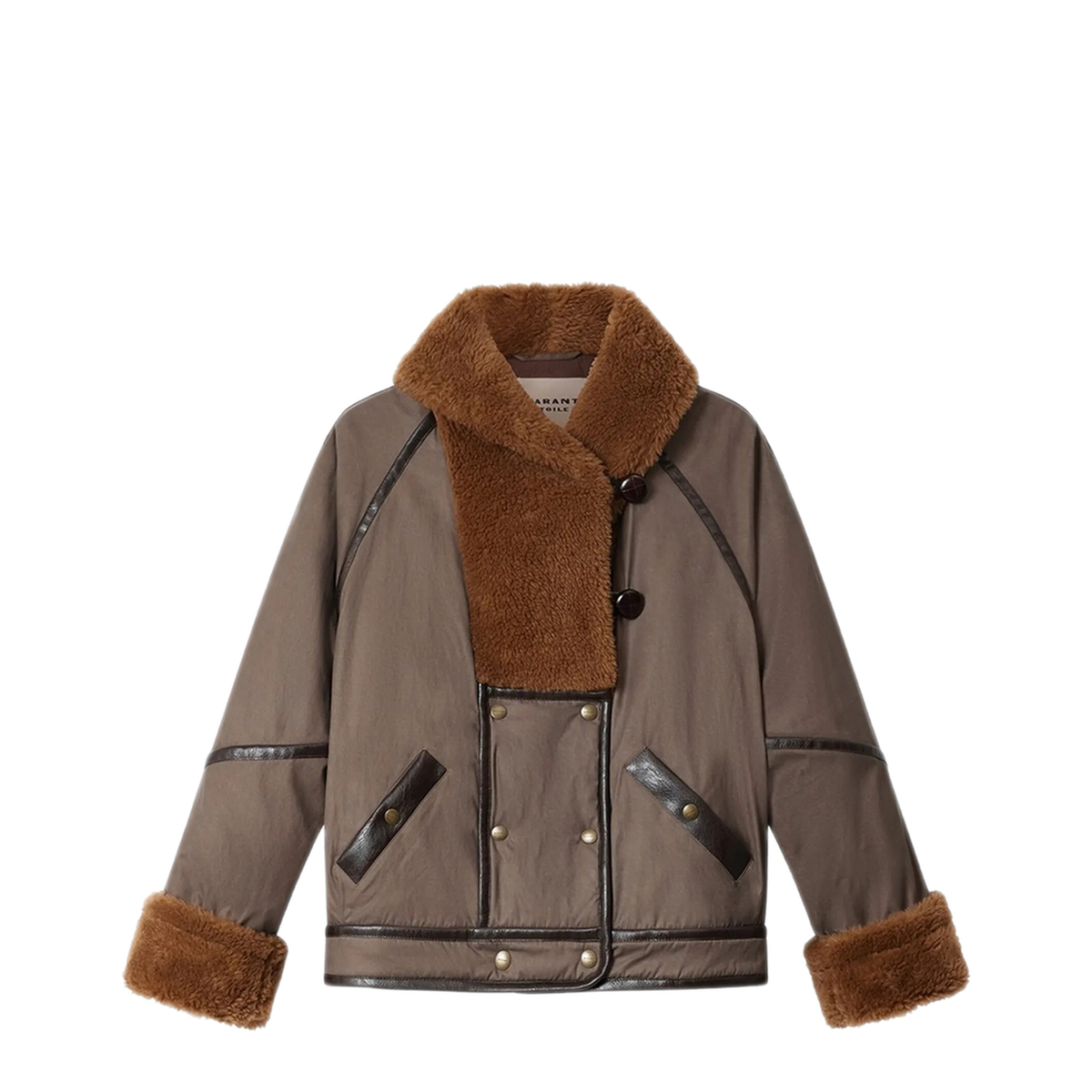 Padded Parka With Faux Fur Details