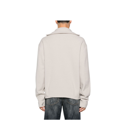 Silk & Nylon Wool Turtle-Neck Jumper