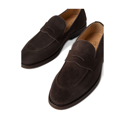 Suede Leather Loafers
