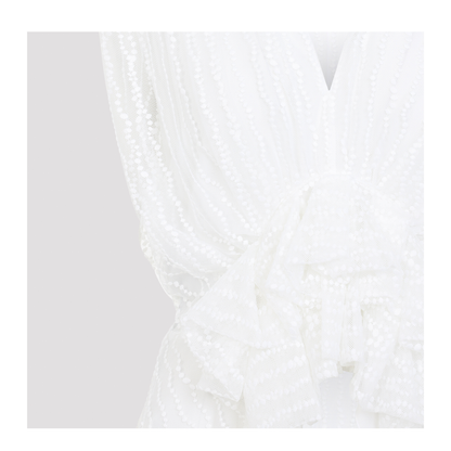 MAYFEYR - ALBERTA FERRETTI - Tulle Top - A080551200002