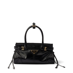 Bonnie Mini Calfskin Handbag - Nero