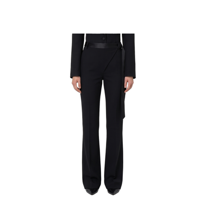 MAYFEYR - The Attico - Tuxedo Trousers In Virgin Wool - 261WCP00308065AA100