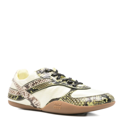 MAYFEYR - Miu Miu - Sneakers Yellow - 5E428E3ZL4F084U