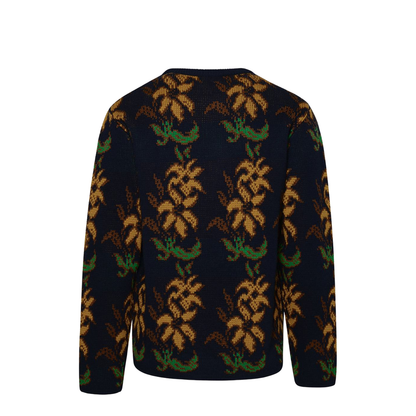 Blue Virgin Wool Sweater