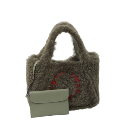 MAYFEYR - Stella Mccartney - Teddy-Effect Logo Tote Bag - 513860WP07471464