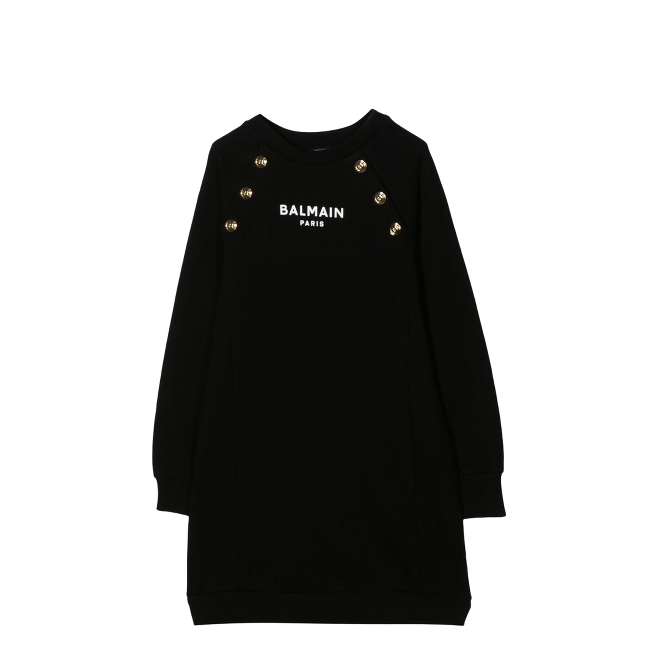 Gold Buttons Dress – MAYFEYR