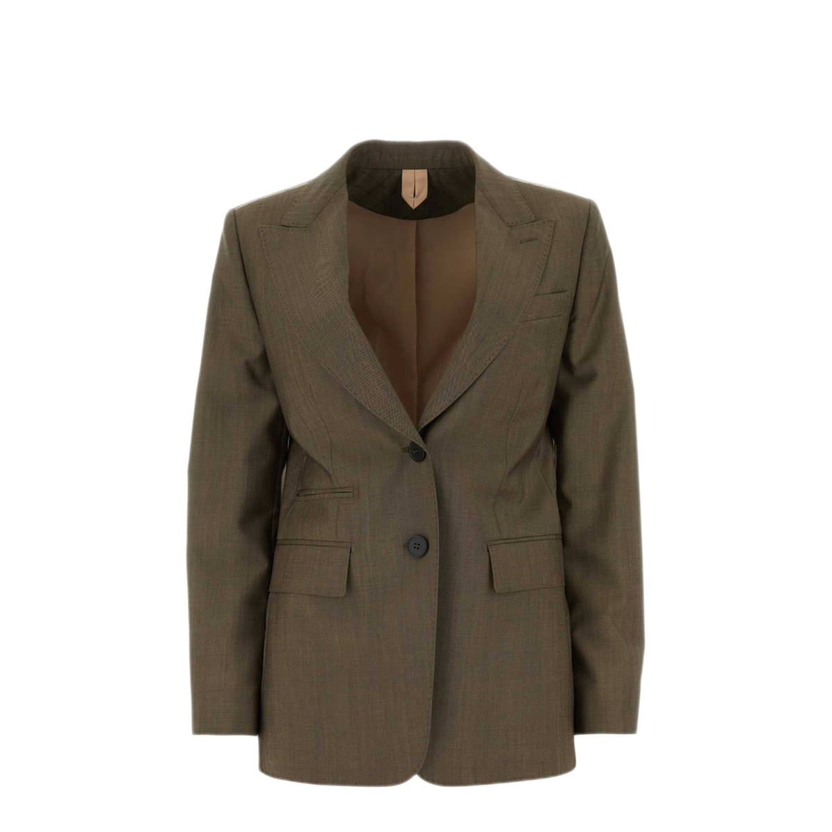 MAYFEYR - Max Mara - Mud Wool Blend Apice Blazer - 2411041141600006