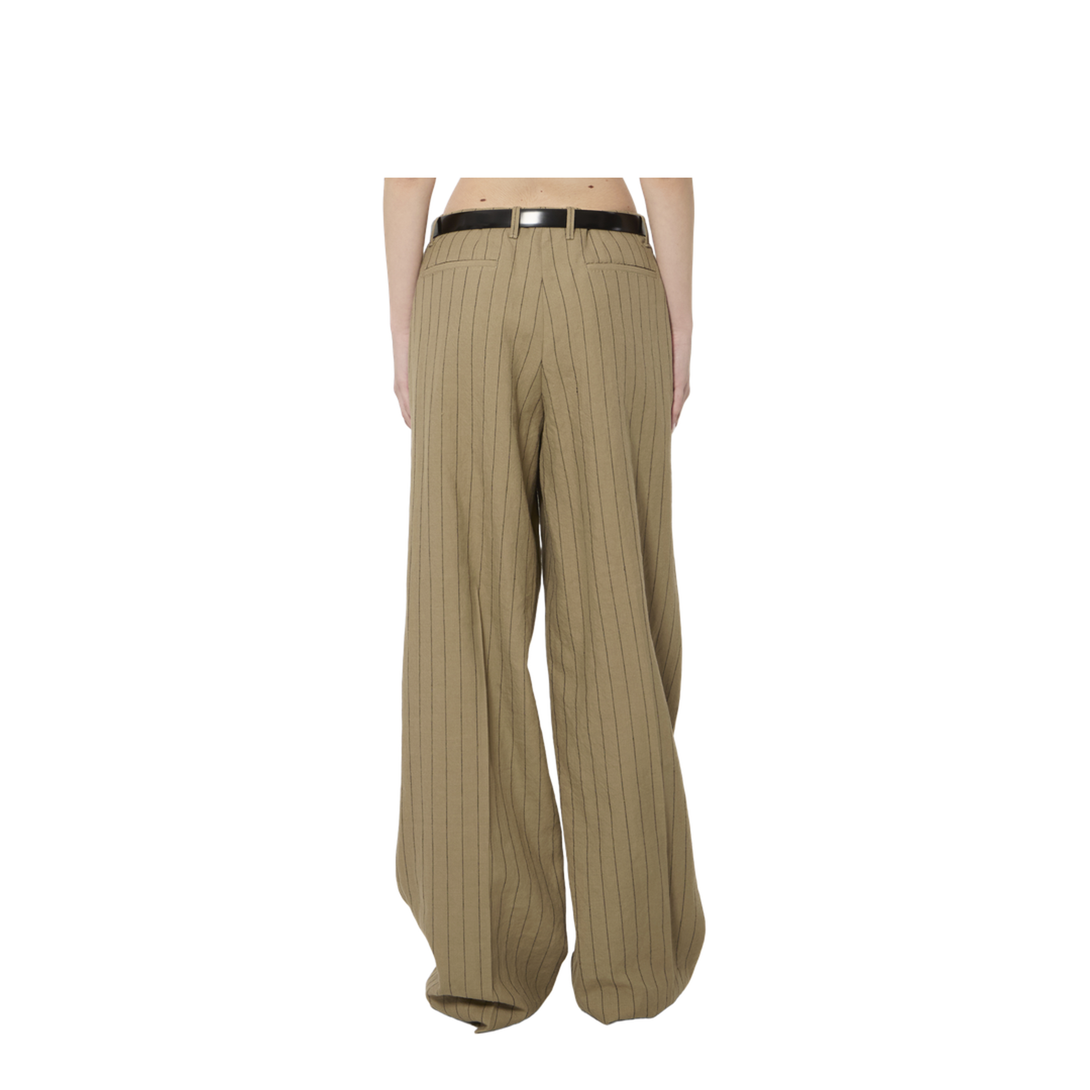 MAYFEYR - Dolce & Gabbana - Pinstriped Virgin Wool And Linen Trousers - FTDMITFR3F2S8052