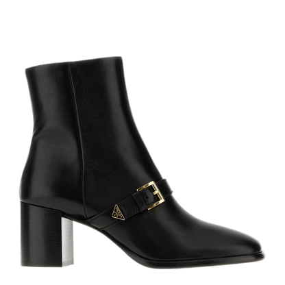 MAYFEYR - Prada - Black Leather Ankle Boots - 1T650OF065070F0002