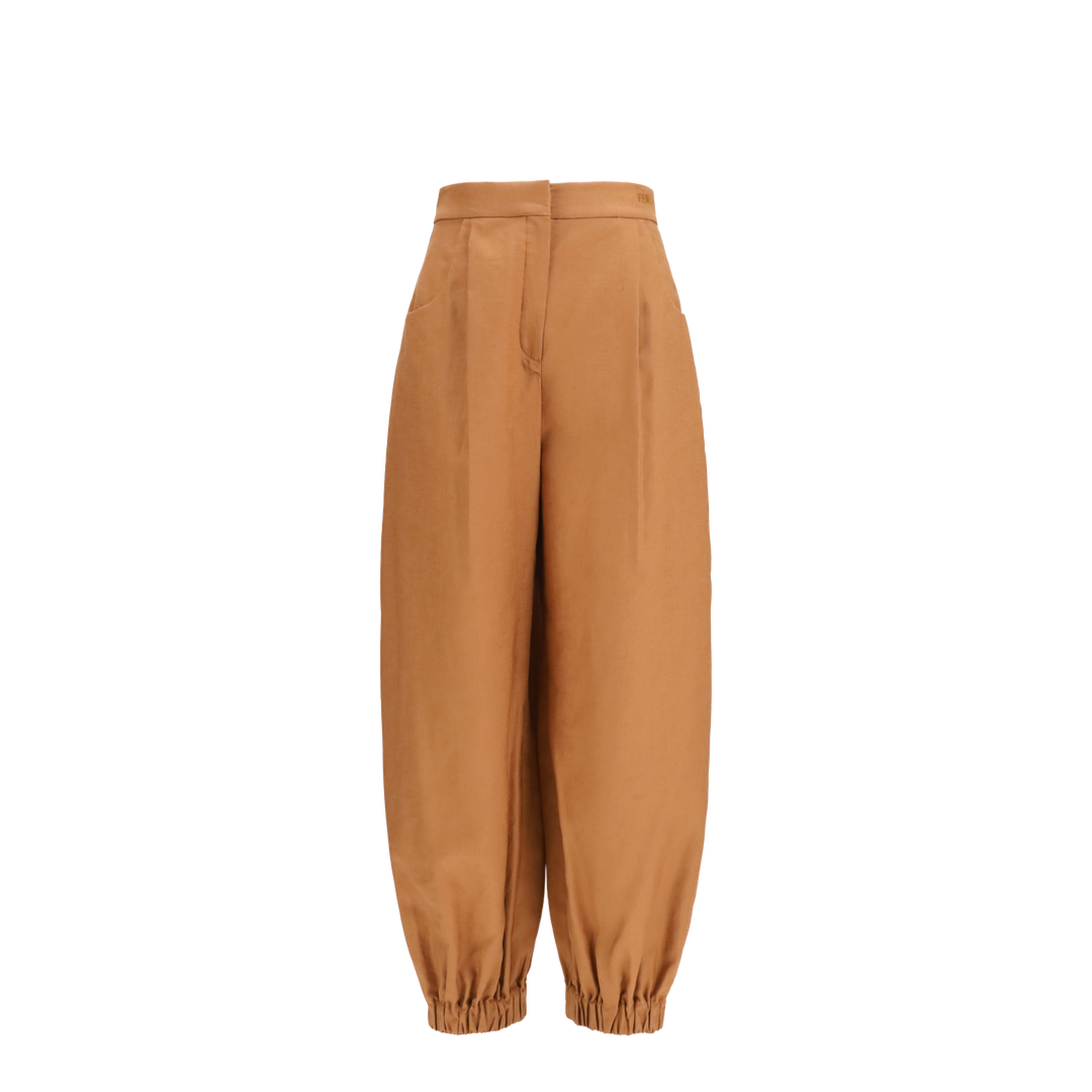 MAYFEYR - Fendi - Cotton And Linen Balloon Pants - FR6745AWAI
