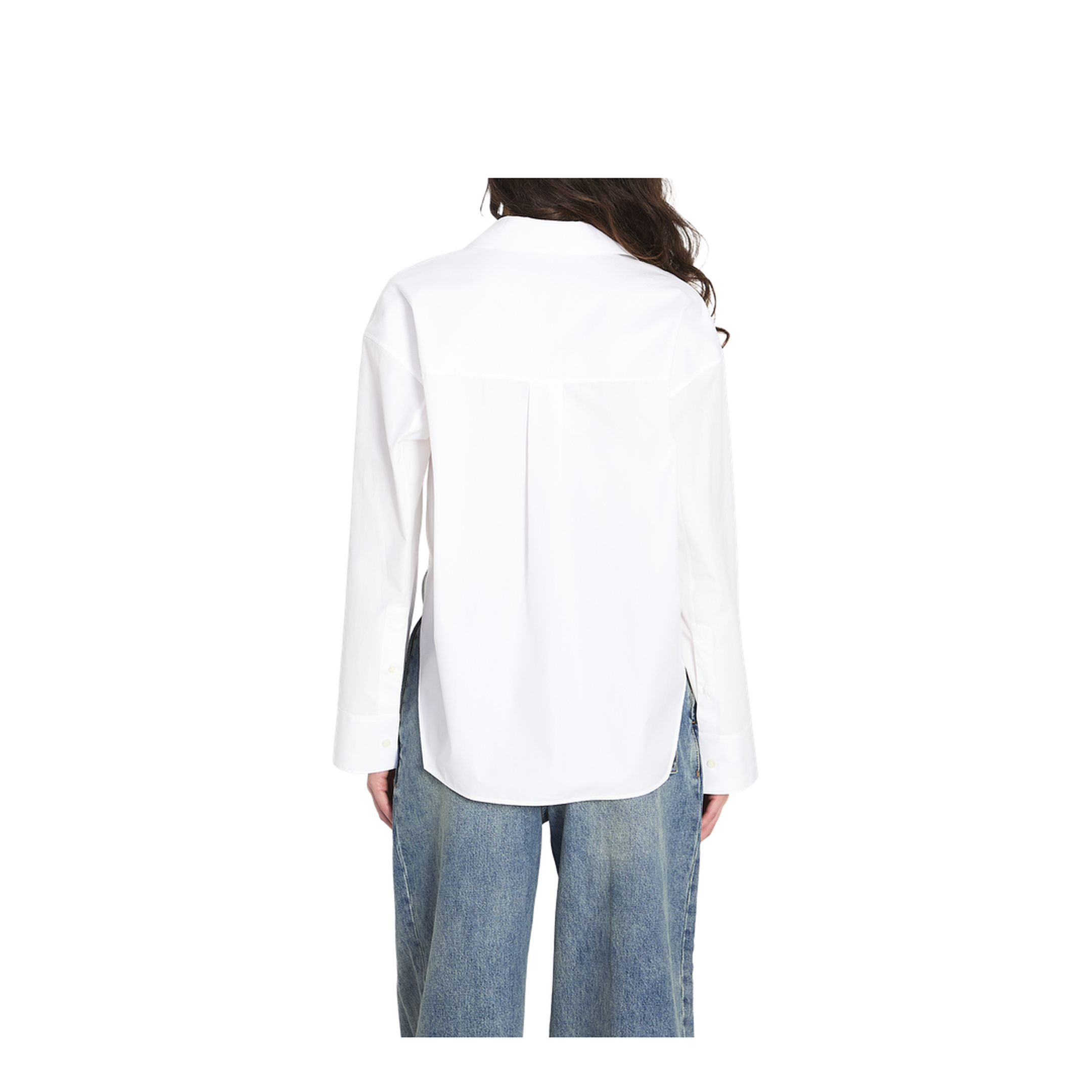 Asymmetric Cotton Shirt