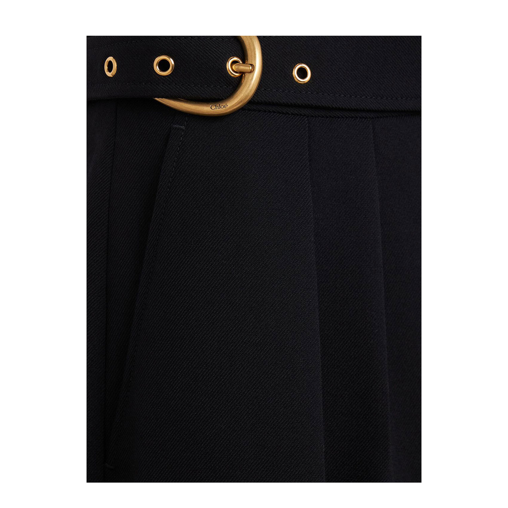 MAYFEYR - Chloè - Double Belt Wool Bermudas - CH26SSH01164