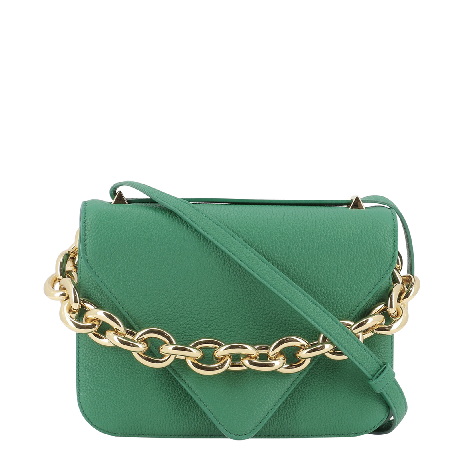 Green Leather Handbag