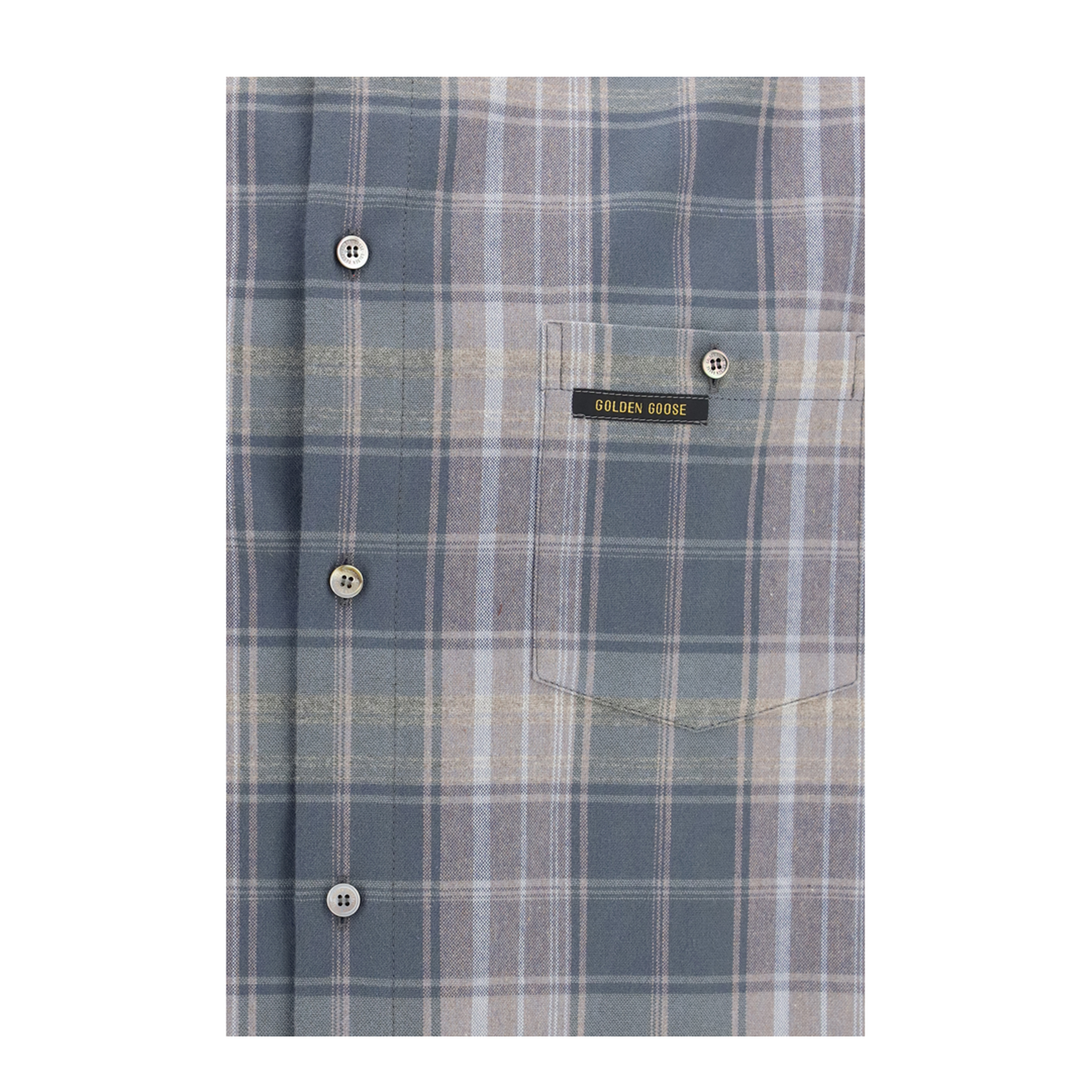 MAYFEYR - Golden Goose - Journey Checked Shirt - GMP02639P002589
