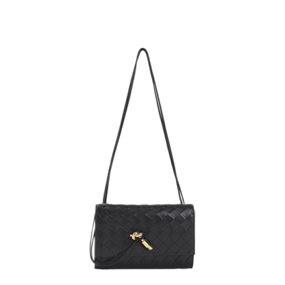 MAYFEYR - Bottega Veneta - Black Grained Leather Andiamo Slim Pouch - 836940VCPP21019