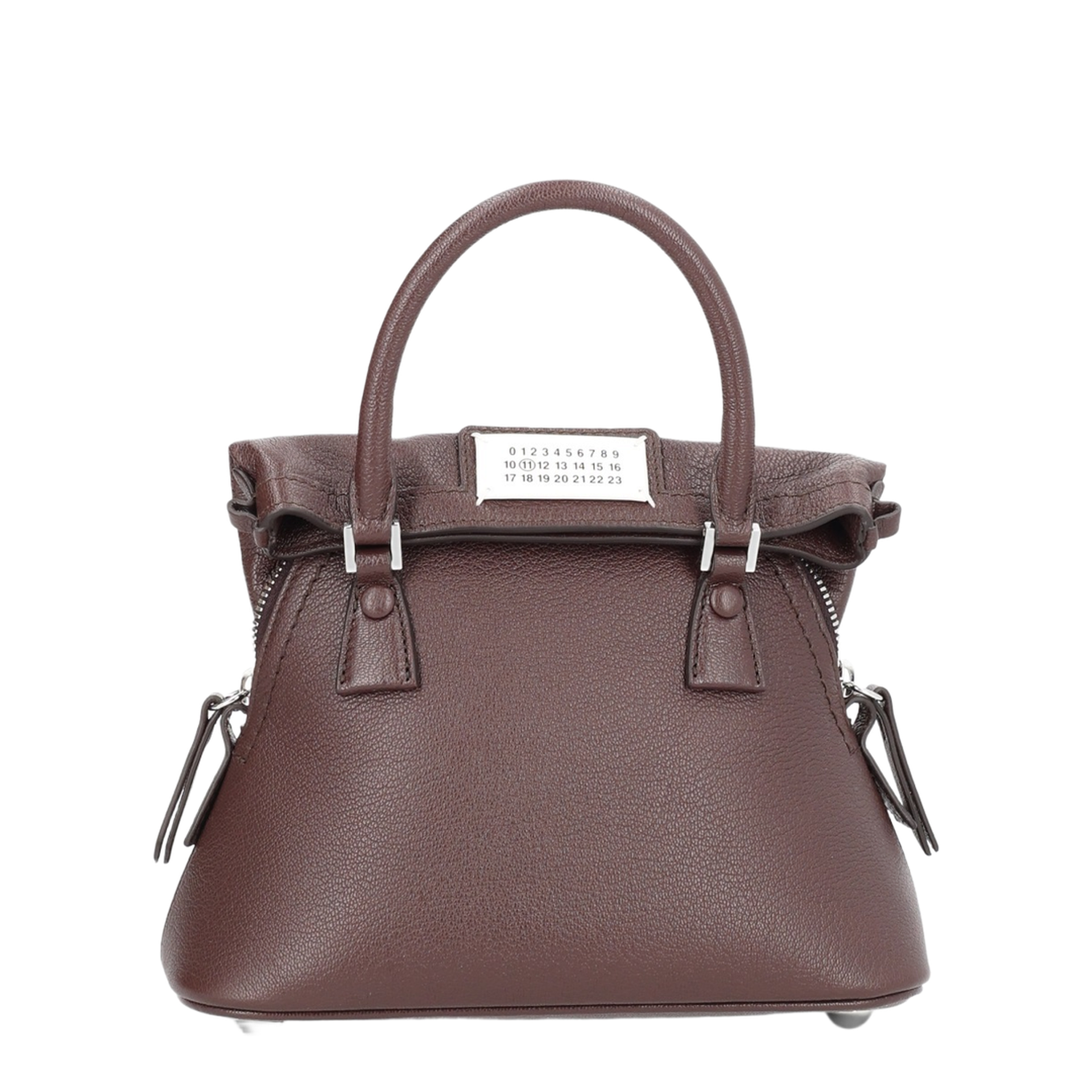 【ジャック】マルジェラ 5AC Maison Margiela Maison Margiela - 5AC Classique Micro Leather Handbag - Brown