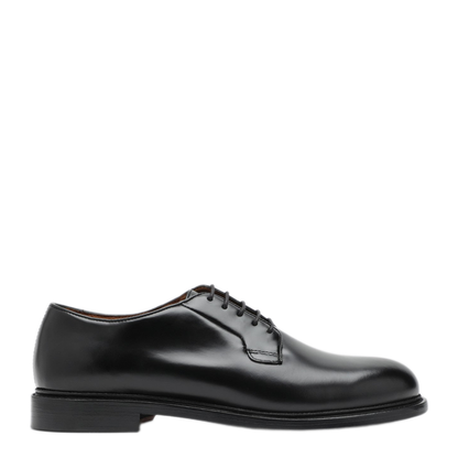 MAYFEYR - Sebago - Black Milton Gyw Derby Shoes In Leather - 77113NWLE902