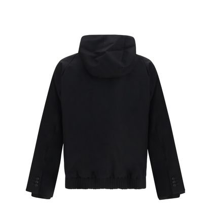 MAYFEYR - Sacai - Hooded Flannel Jacket - 2604083M