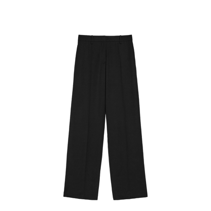 Wool Gabardine Tailored Trousers