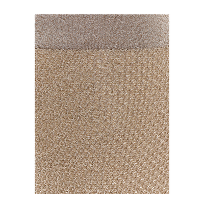 Beige Mesh Midi Skirt