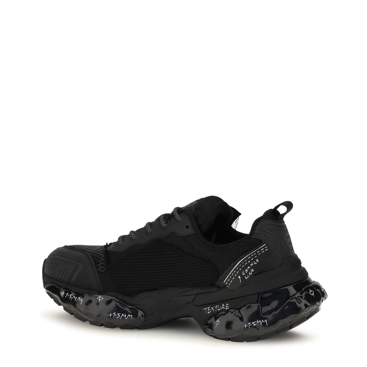 Faster Sneakers With Mesh Inserts