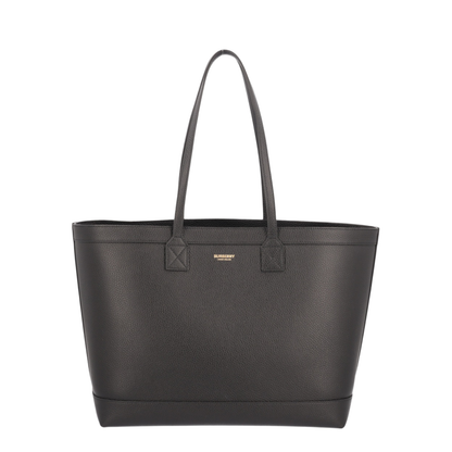 Medium Grainy Leather London Tote Bag