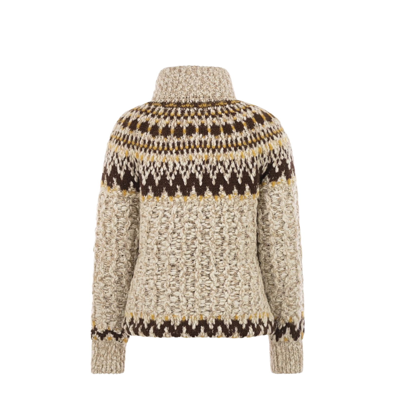 Girose Cardigan with Zip in Wool Blend