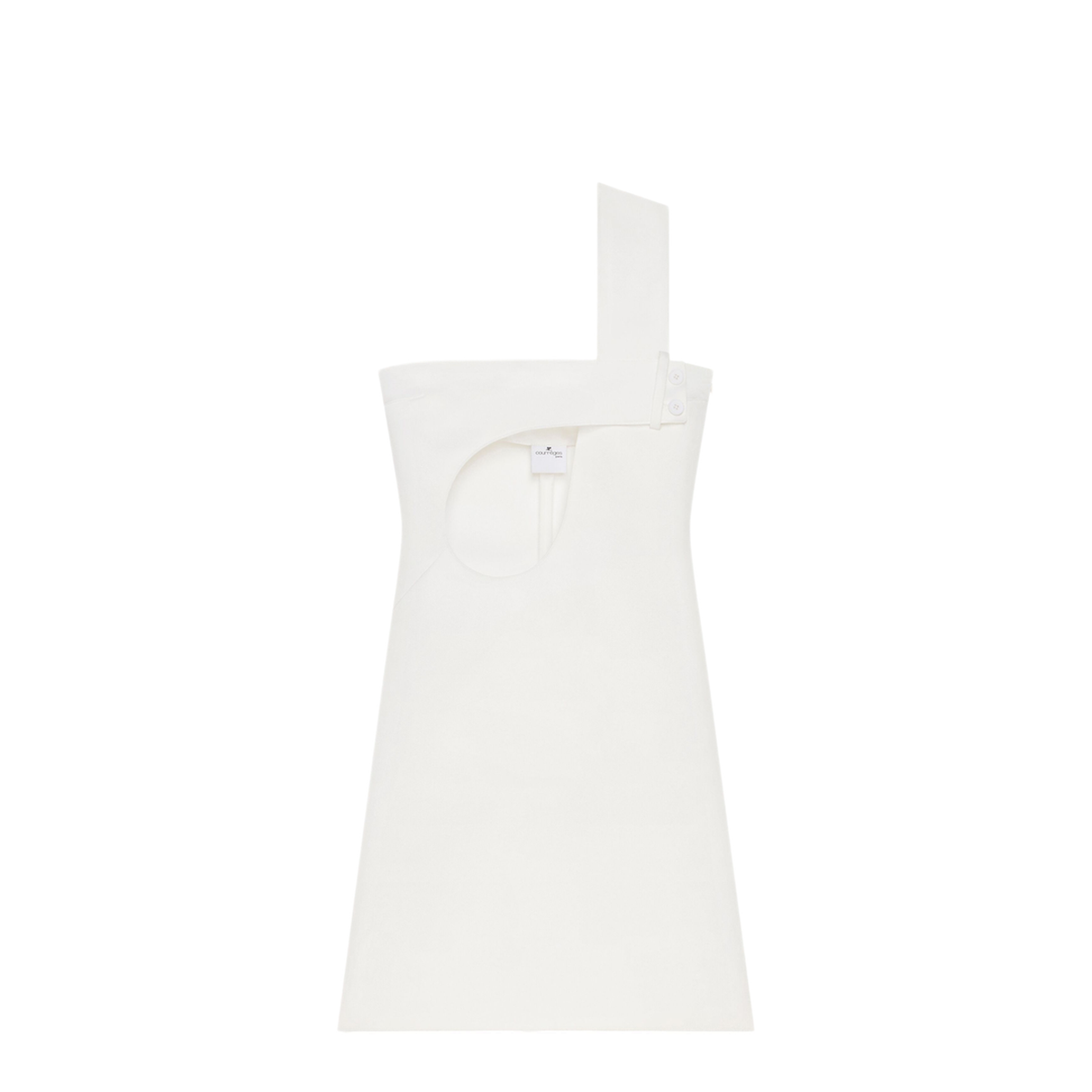 MAYFEYR - Courreges - Cut Out Satin Dress - 125CRO558PL01620001