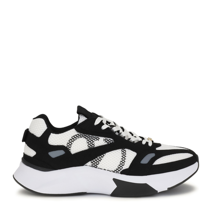 MAYFEYR - Valentino - Demivee Mesh And Suede Sneakers - 9Y2S0N88QAP